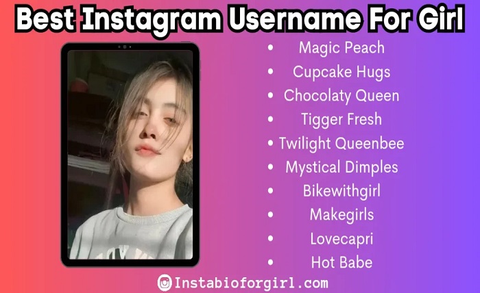 instagram name style girl