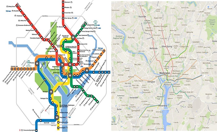 metro map